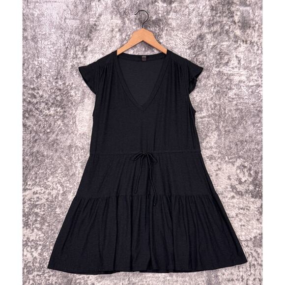 Beyond Yoga Dress Medium Womens Out & About Featherweight Mini Gray Spacedye - Picture 1 of 7